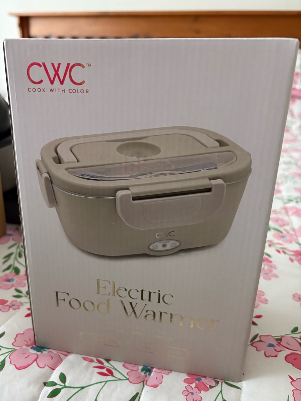 CWC Electric Food Warmer in Beige